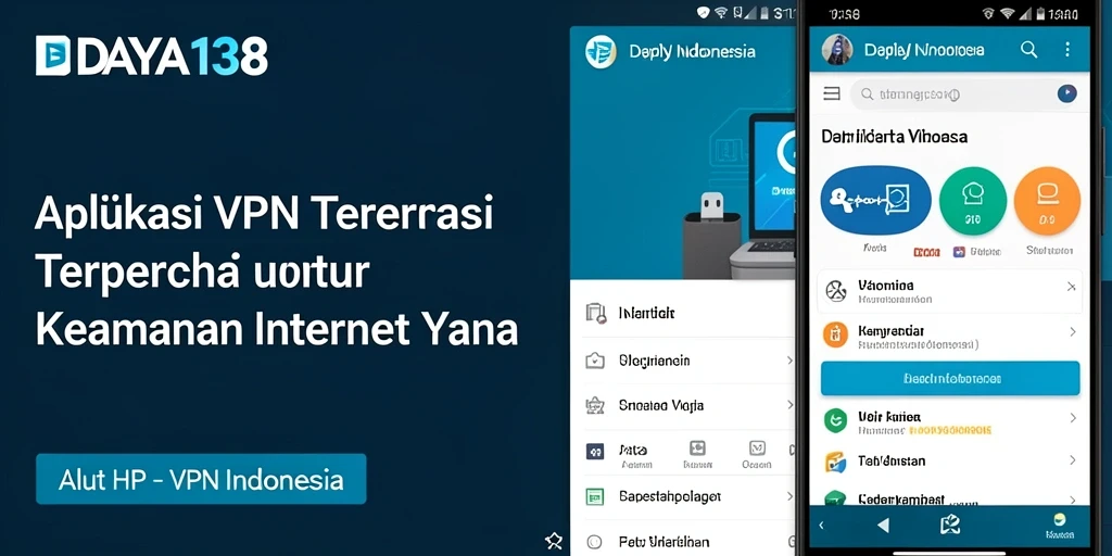 Tampilan antarmuka utama aplikasi DAYA138 yang modern dan intuitif.